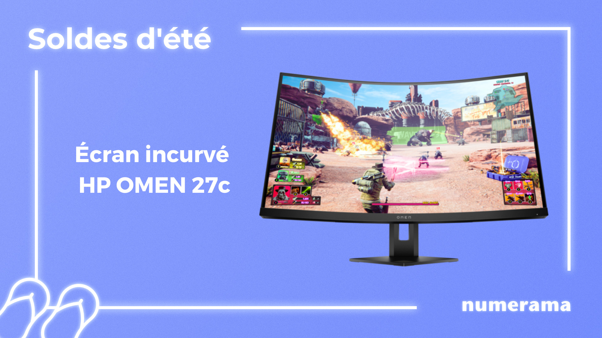 Idéal pour les jeux vidéo, cet écran incurvé pour PC est en solde - Numerama