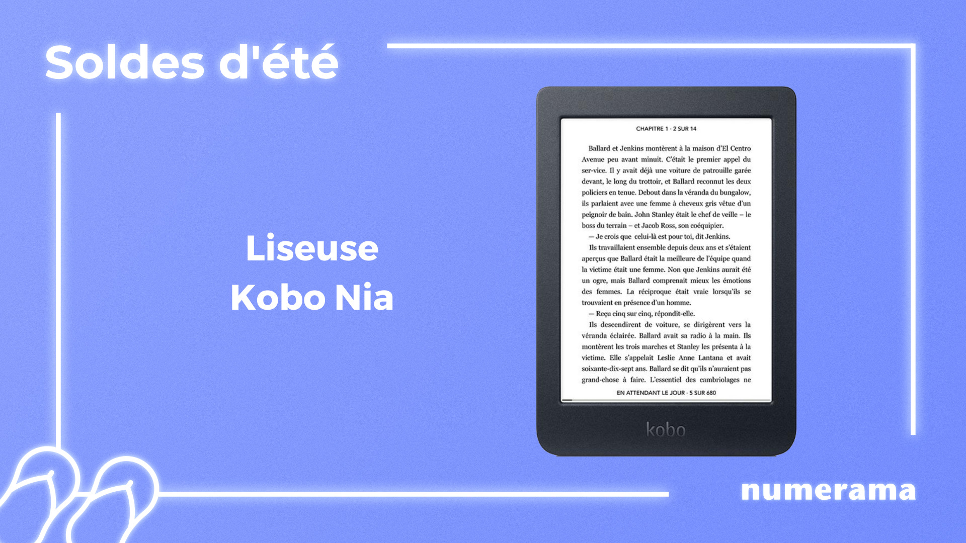 Parfaite pour lire cet été, cette liseuse baisse de prix pour les soldes -  Numerama