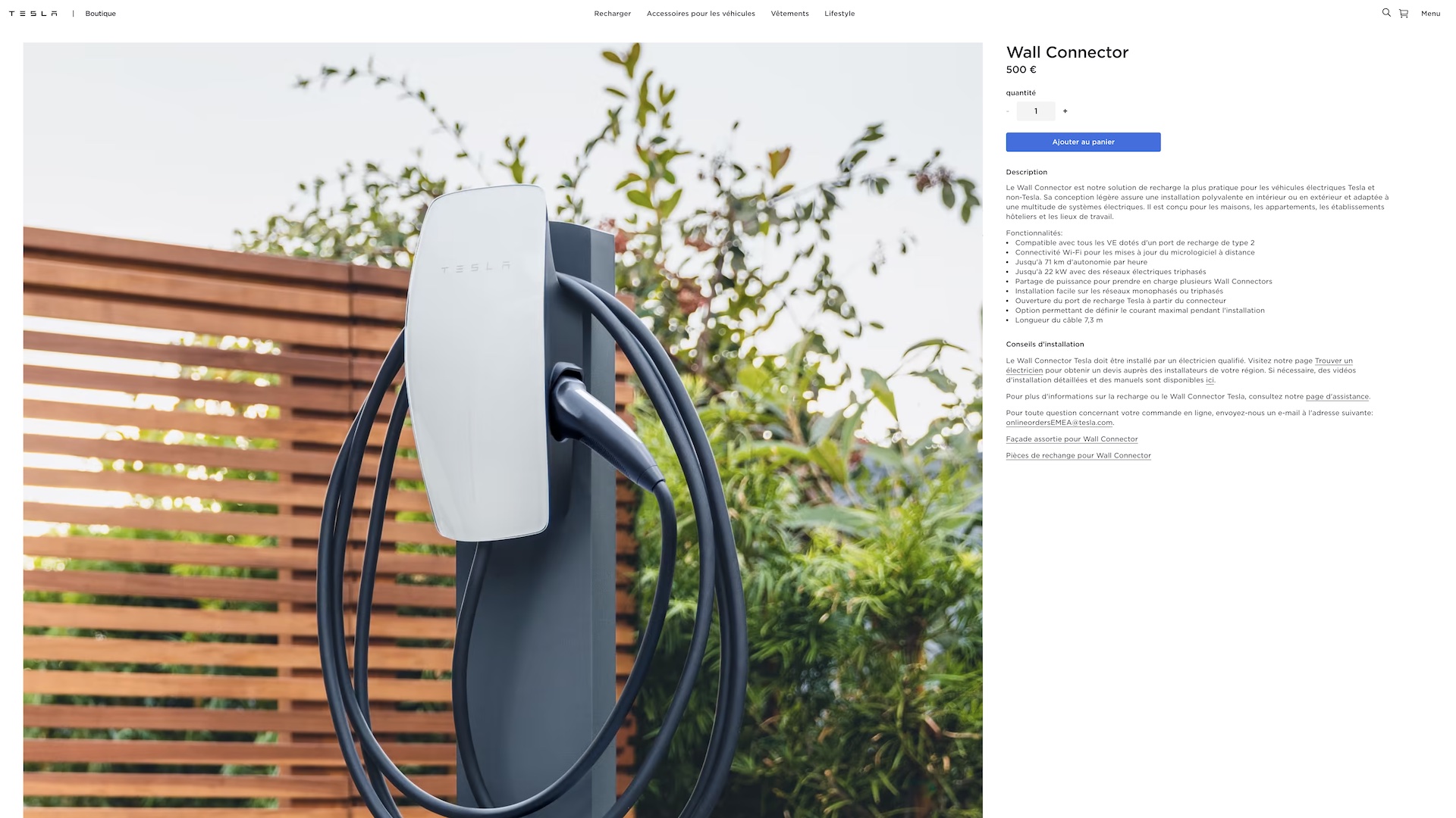 Wall Connector Tesla: Un indispensable pour vous charger?