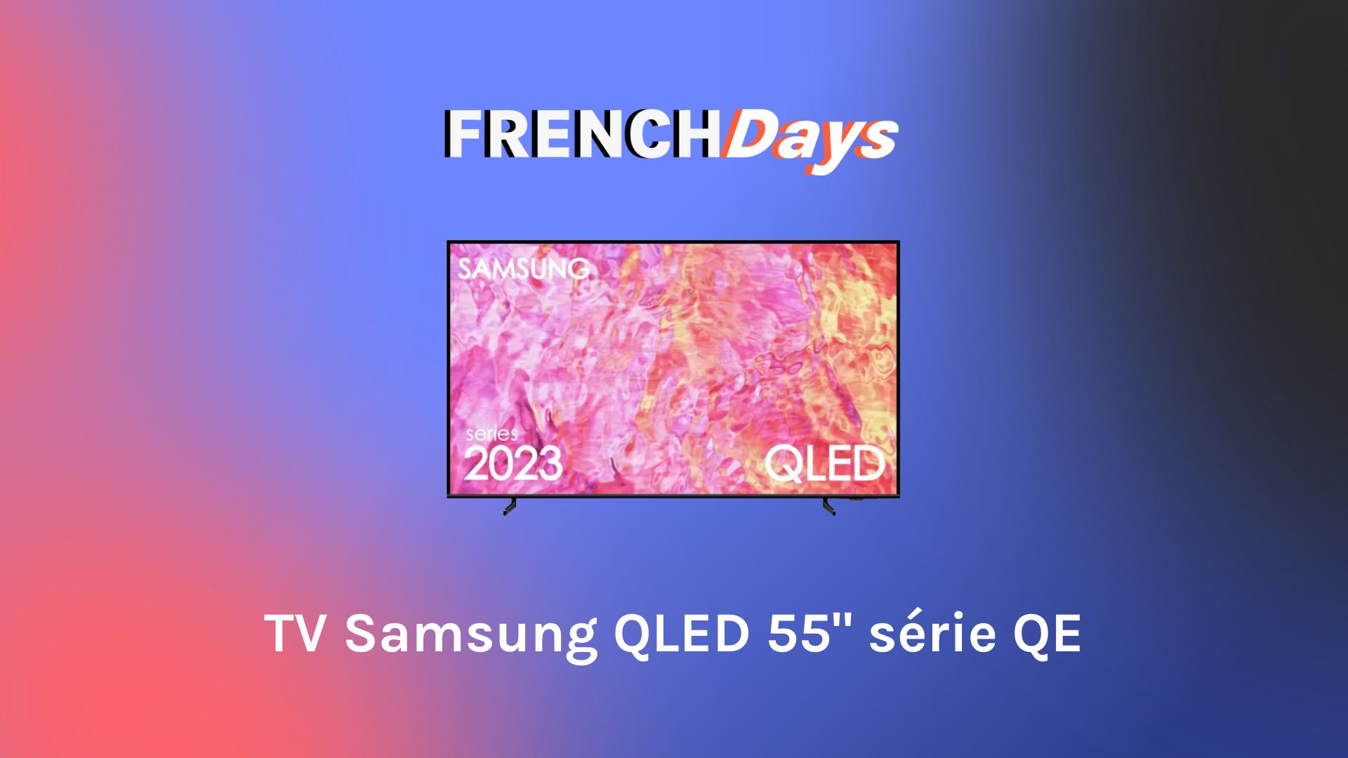 French Days : la TV 4K QLED Samsung Q70B de 65 pouces à moins de