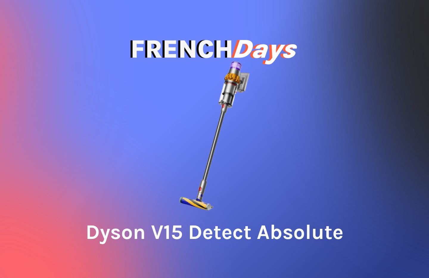 Cdiscount propose une remise immanquable sur l'aspirateur Dyson