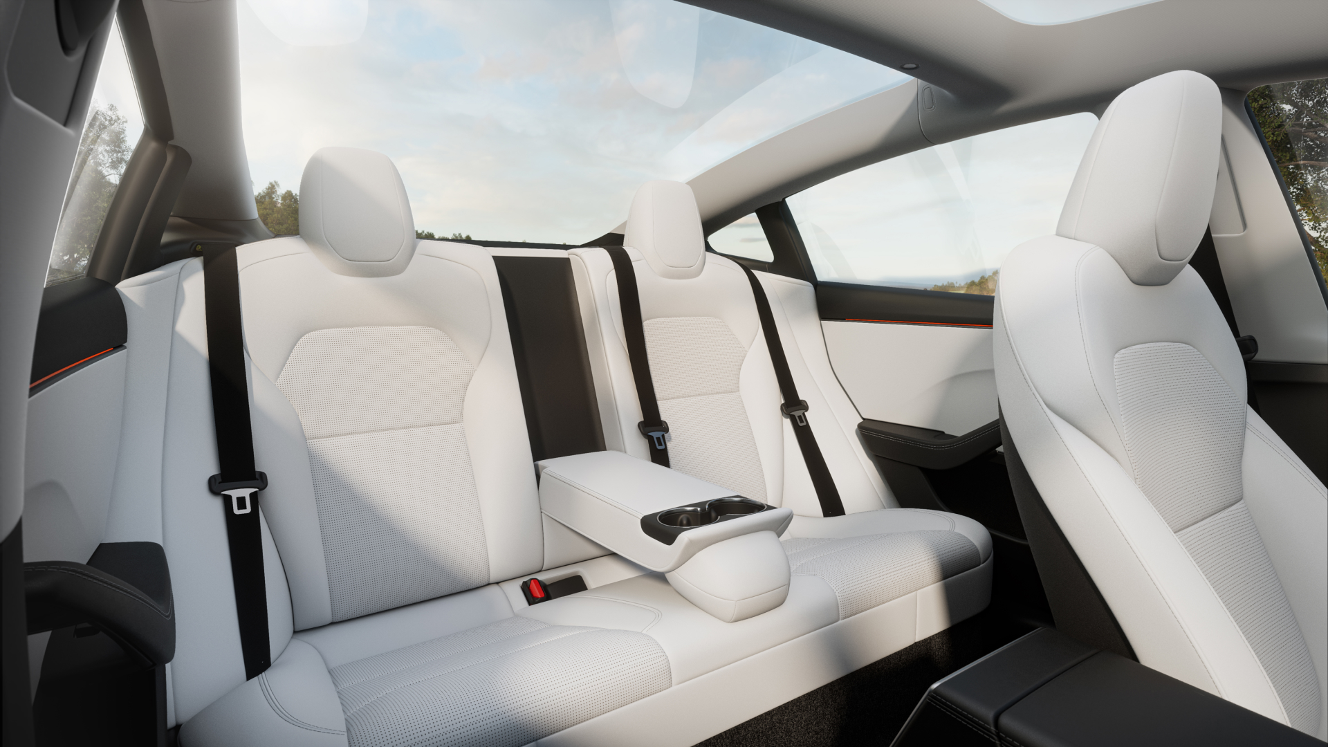 Rangement coffre Tesla Model 3 2024 Highland