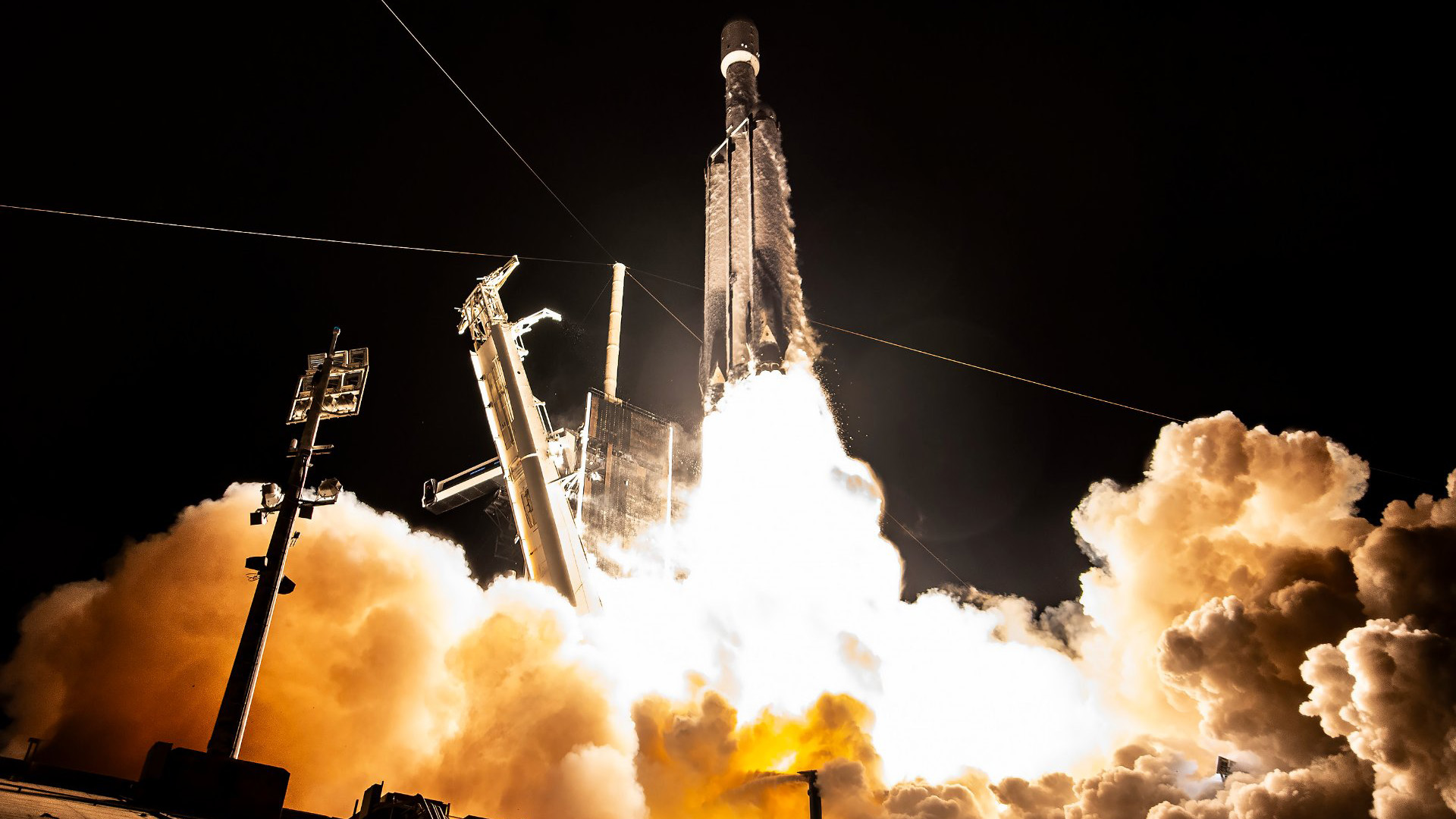 Follow the launch of a powerful SpaceX rocket to “explore a world of metal”