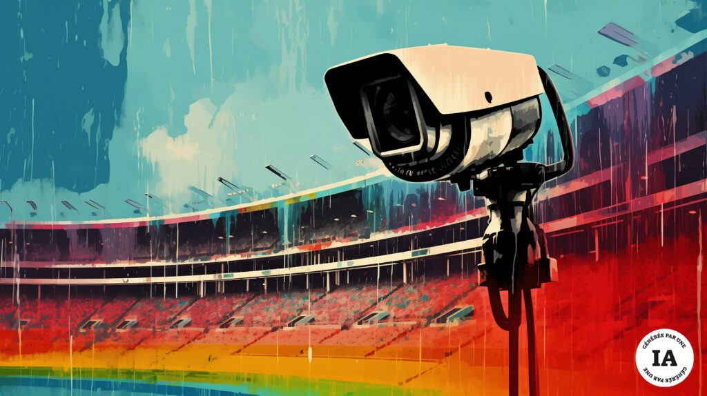 jeux olympiques caméra surveillance stade