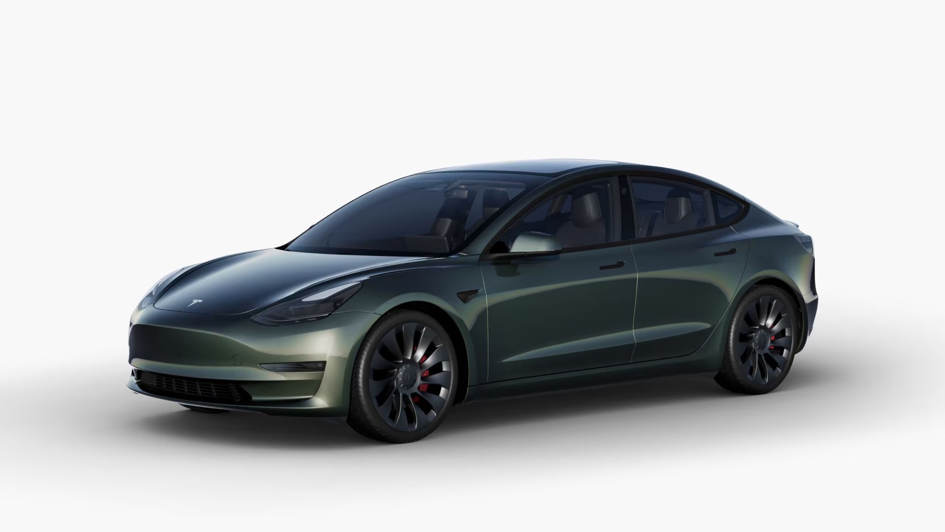 Modèle de voiture pour Tesla Model 3 jouet voiture bleu, vert