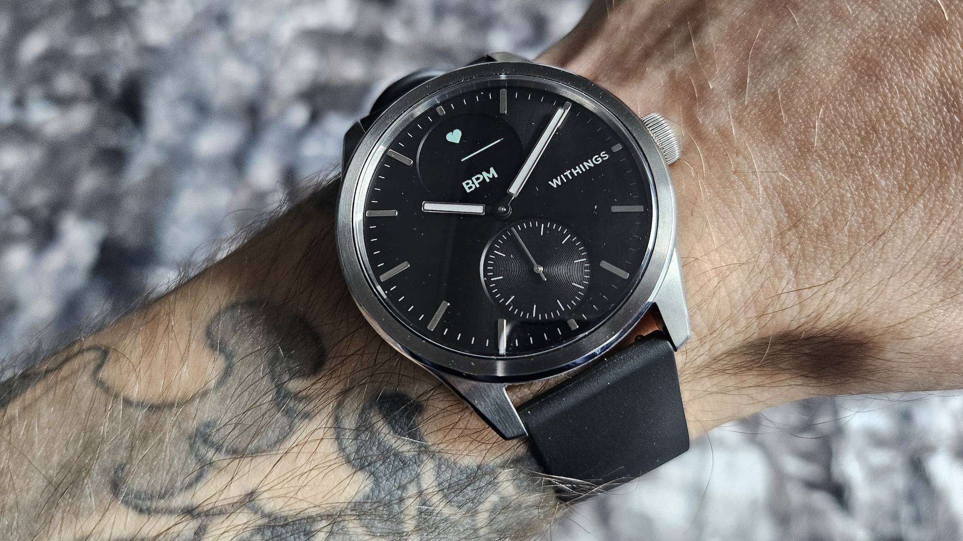 Montre santé WITHINGS Scanwatch noir 42mm