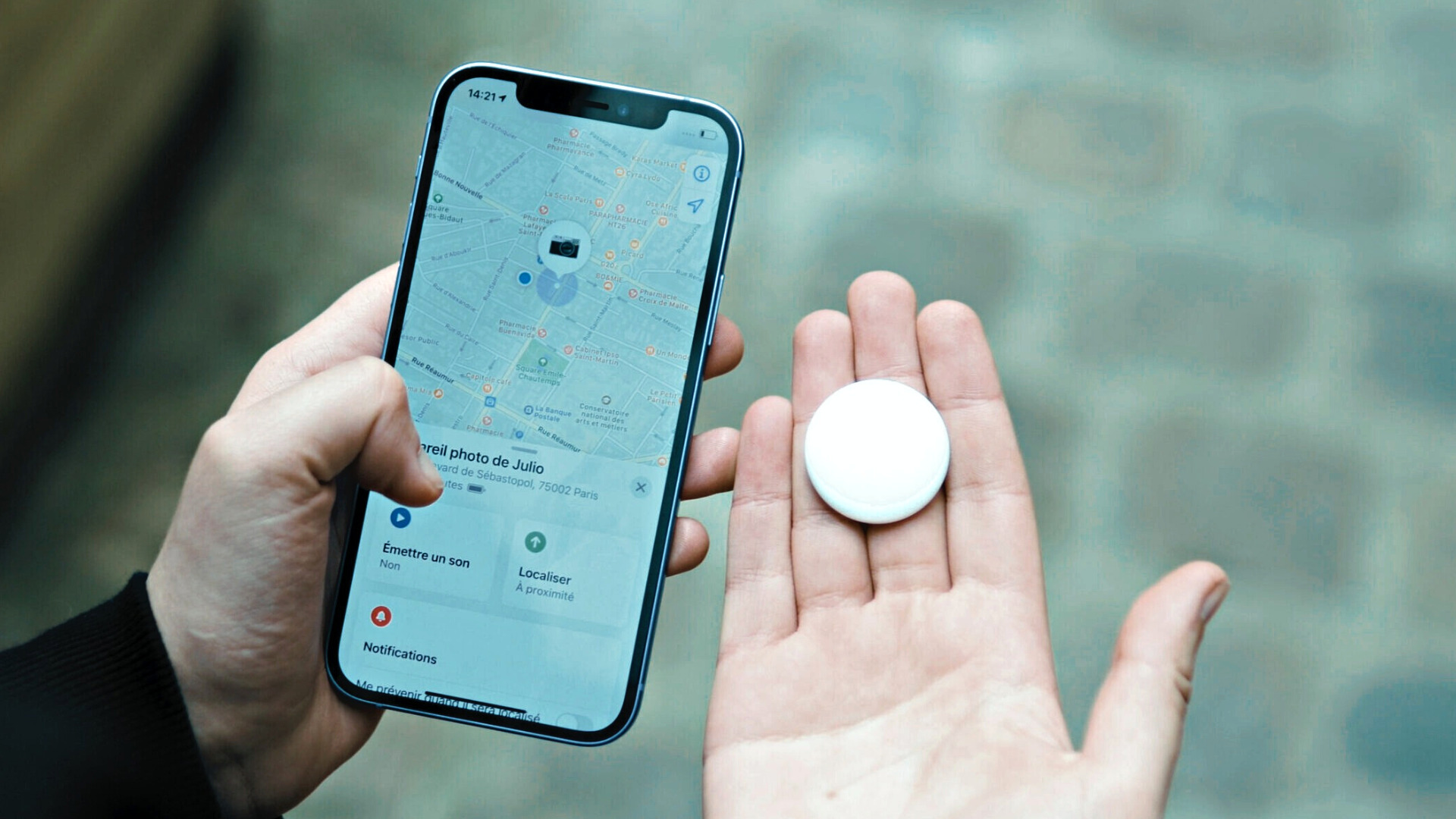 Le lot de 4 AirTags d'Apple est actuellement à 92 euros, son prix