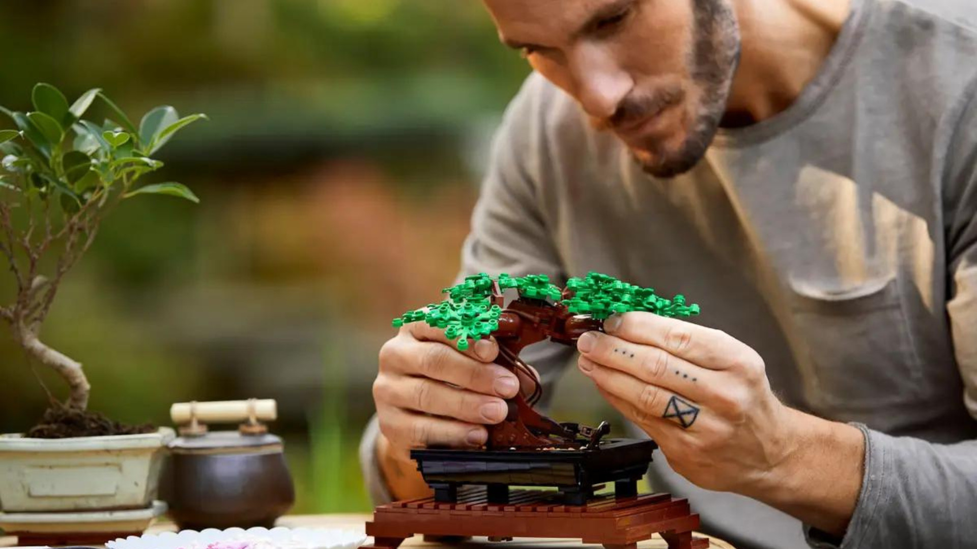 MOC LEGO® plante d'intérieur en pot