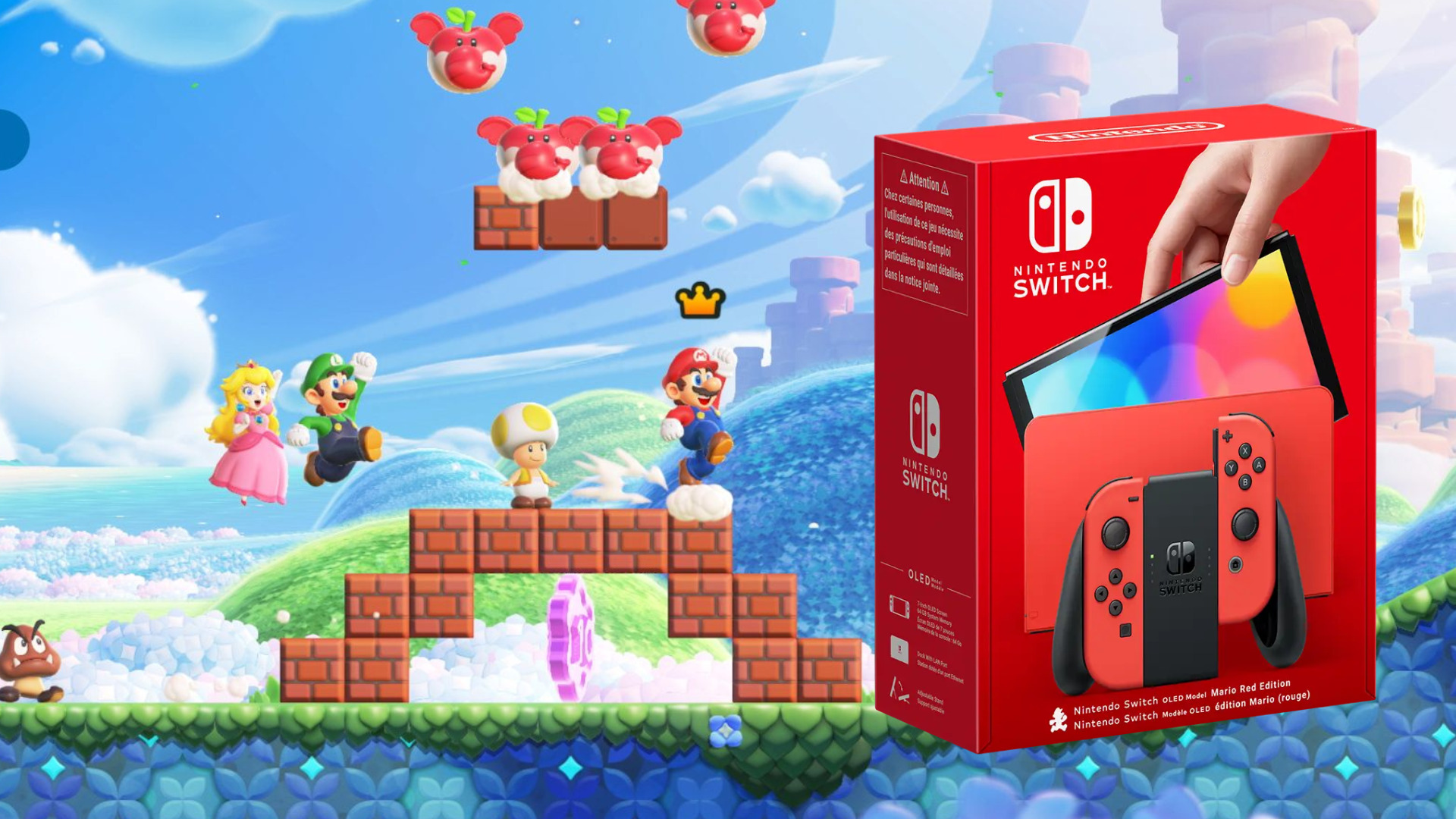 Bon plan Super Mario : -36% sur les jeux Nintendo Switch sur
