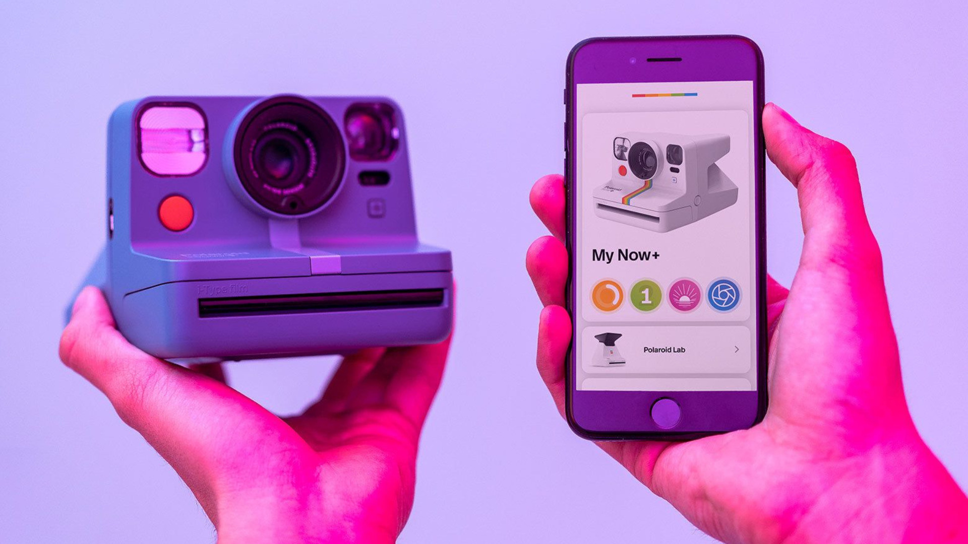 L'appareil photo instantané Polaroid Now est actuellement en promo