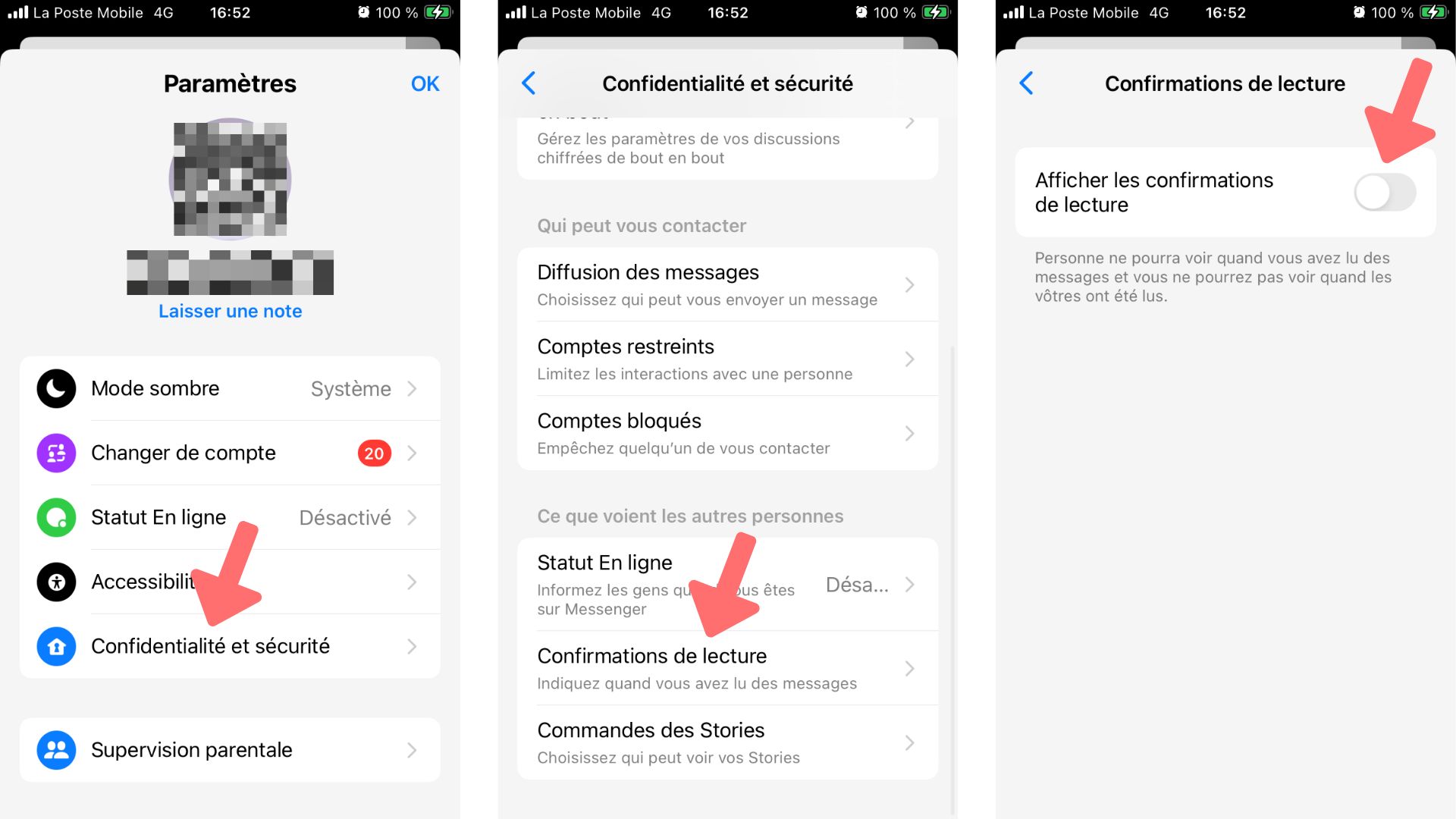 Comment enlever la mention Vu sur Messenger ? - Numerama