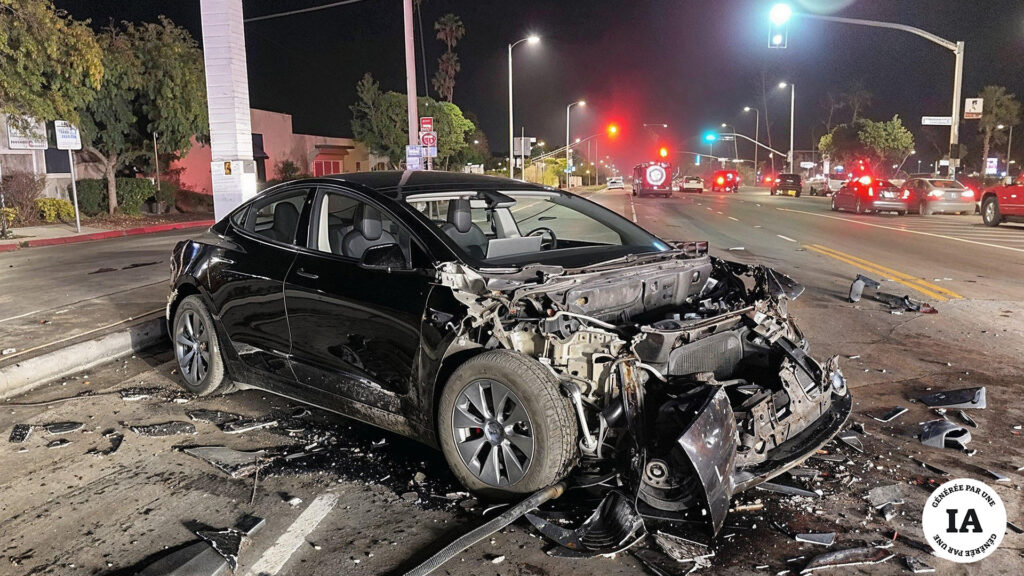 voiture factice une midjourney