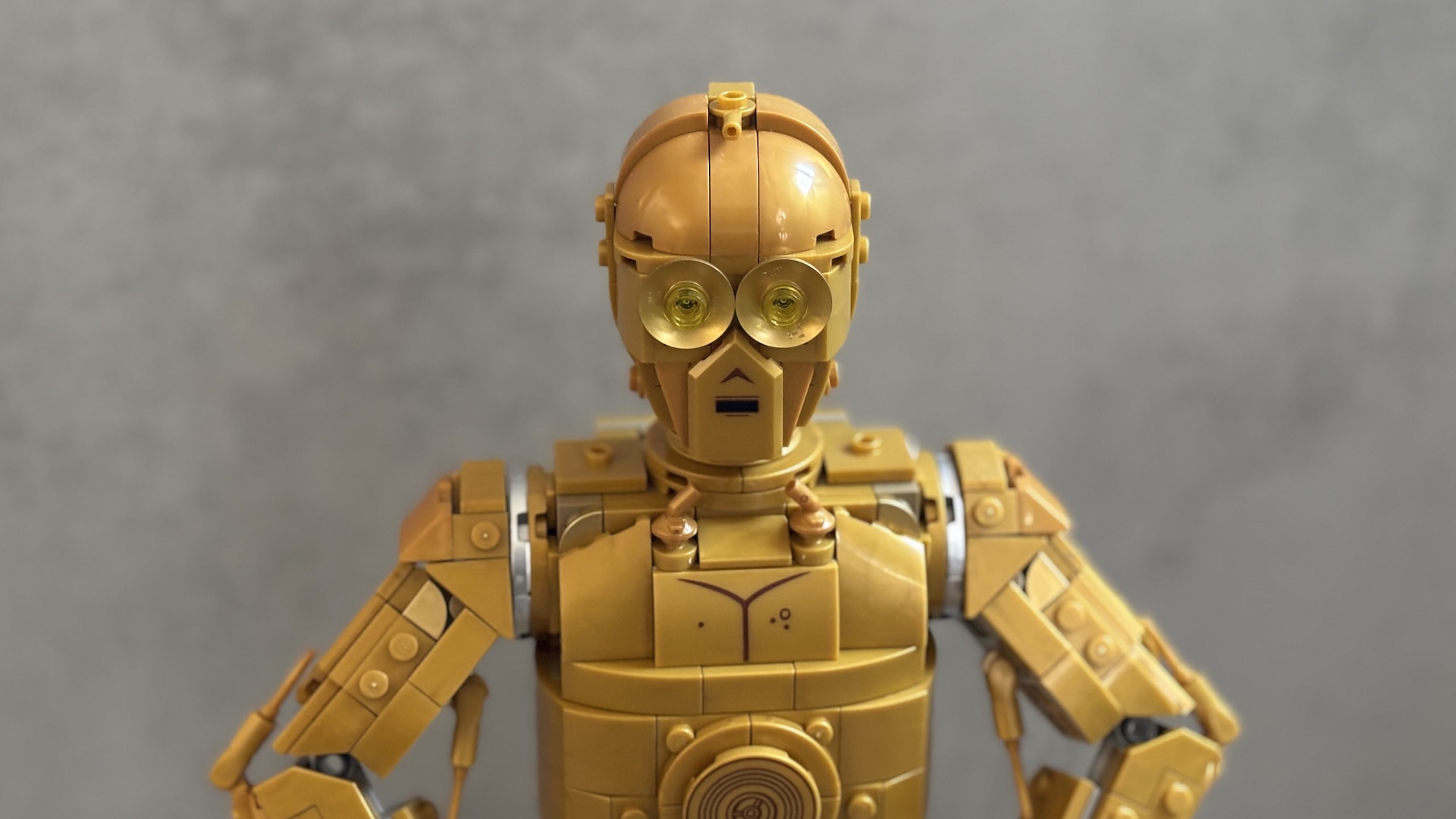 La version Lego de C-3PO : la statuette des Oscars en plus mignonne