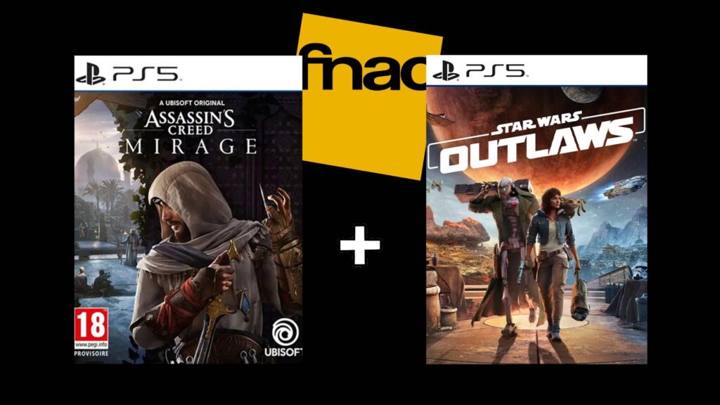 Ce pack Fnac réunit Star Wars Outlaws et Assassin’s Creed Mirage sur PS5 à un prix imbattable